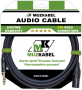 Аудио кабель MUZKABEL BXRMK3 - 1,5 метра, XLR (папа) - JACK (стерео)