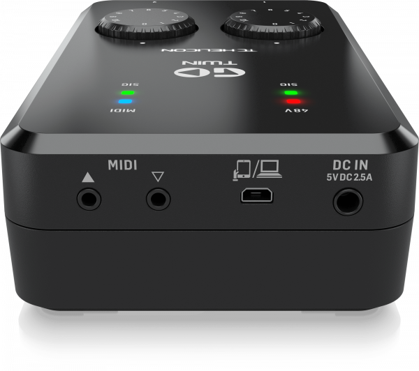 Аудиоинтерфейс TC Helicon GO TWIN