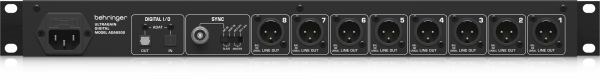Аудиоконвертер (АЦП-ЦАП) Behringer ADA8200