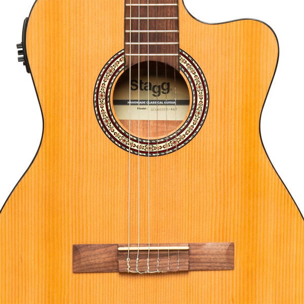 Гитара классическая STAGG SCL60 TCE-NAT