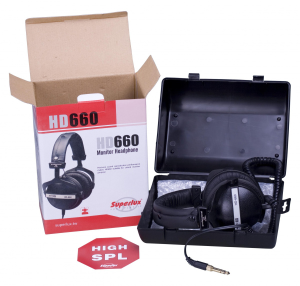 Студийные наушники Superlux HD660