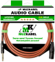 Аудио кабель MUZKABEL BXSMK5B - 1 метр, XLR (папа) - JACK (стерео)