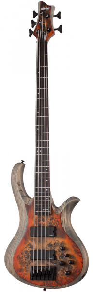 Бас-гитара Schecter Riot-5 Inferno Burst